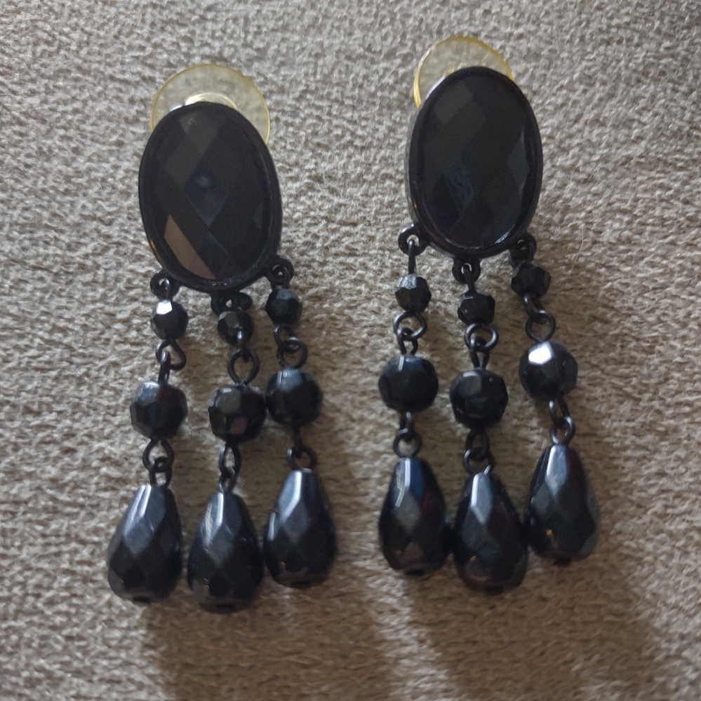 Vintage Beaded Cascade Earrings